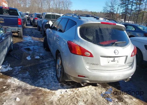 2009 Nissan Murano S from USA, damaged, VIN JN8AZ18W89W11348